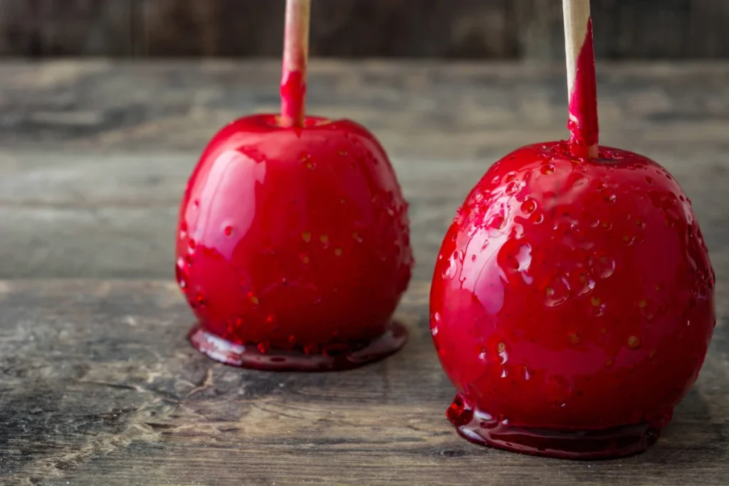 Maçã do amor, uma receita típica da festa junina.